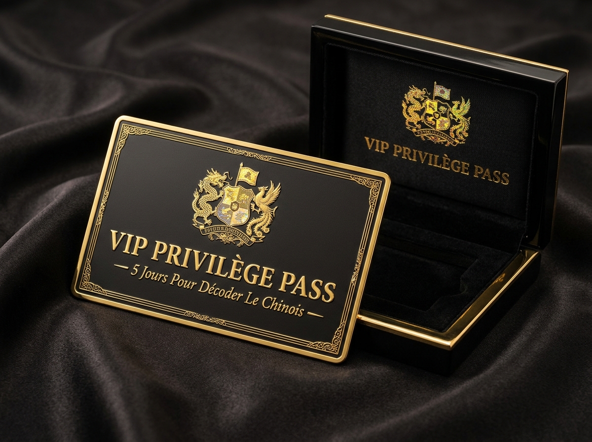 Pass VIP Privilège et Tarif Spécial - Espoir Chinois